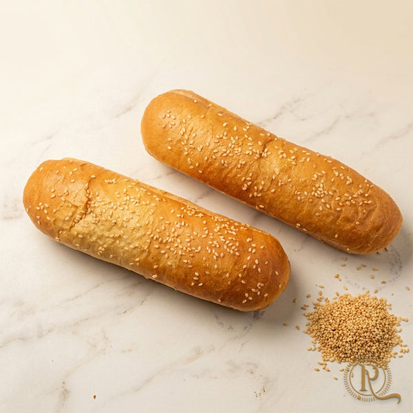 Plain Burger Buns - (4 Piece)
