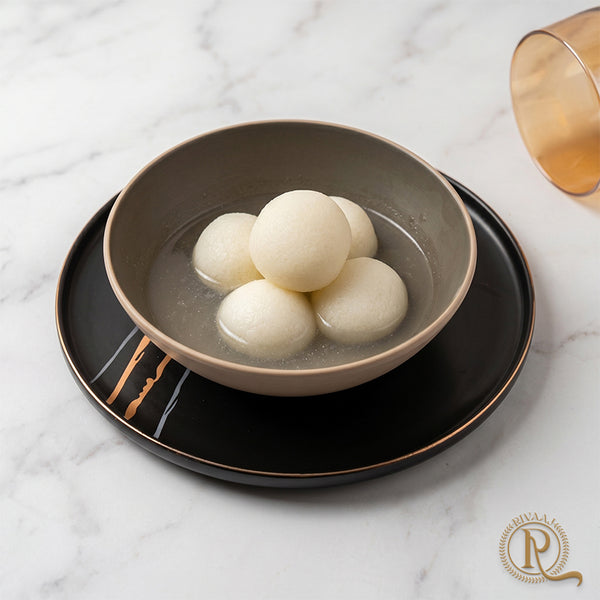 Pineapple Rasgulla White - (4 piece)