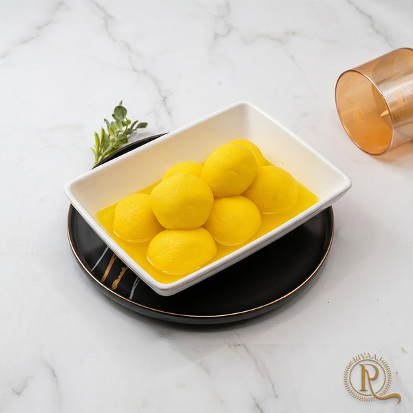Pineapple Rasgulla Yellow - (4 piece)