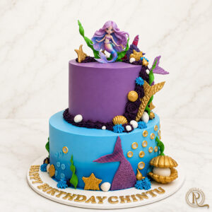 Mermaid Birthday Cake