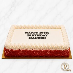 Red Velvet Elegance Cake