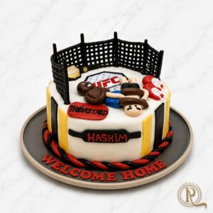 UFC Fighter Birthday Cake